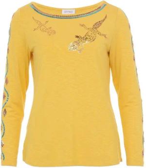 atinka Langarmshirt Sweatshirt mit aufwendiger Verzierung