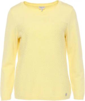 Georg Stiels Strickpullover Langarmshirt koerpernah mit Strukturstrick