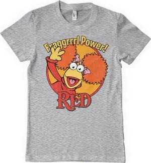 Fraggle Rock T-Shirt Red Fragggrrrl Power T-Shirt
