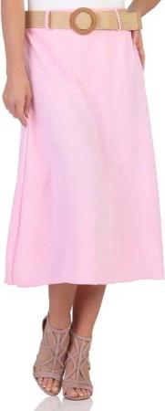 simaranda Sommerrock Damen Rock 2602 34-38 Rosa