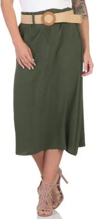 simaranda Sommerrock Damen Rock 2602 34-38 Olive