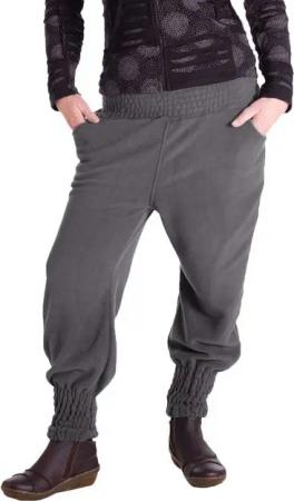 Vishes Haremshose Warme Damen Hose Winterhose Haremshose ECO Fleecehose Thermohose Pumphose, Pluderhose