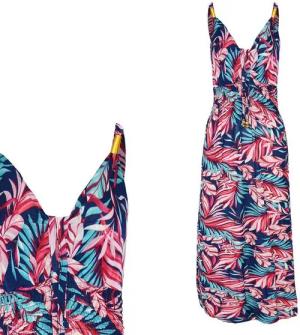 Rungassi Sommerkleid Rungassi Deluxe Damen Strandkleid Sommerkleid ONESIZE S-XXL 807