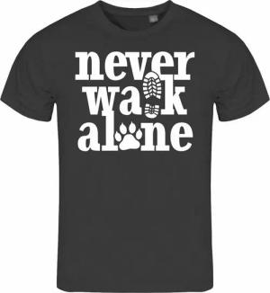 deinshirt Print-Shirt Herren T-Shirt Never walk alone Funshirt mit Motiv