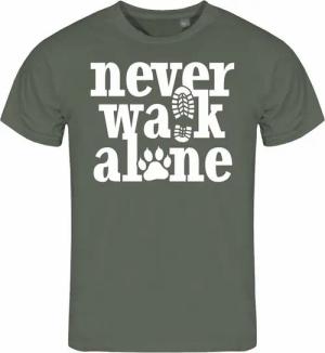 deinshirt Print-Shirt Herren T-Shirt Never walk alone Funshirt mit Motiv
