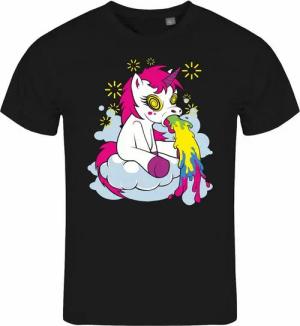 deinshirt Print-Shirt Herren T-Shirt Kotzendes Einhorn Funshirt mit Motiv