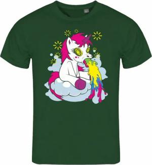 deinshirt Print-Shirt Herren T-Shirt Kotzendes Einhorn Funshirt mit Motiv