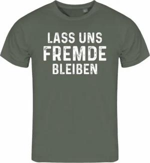 deinshirt Print-Shirt Herren T-Shirt Lass uns Fremde bleiben Funshirt mit Motiv