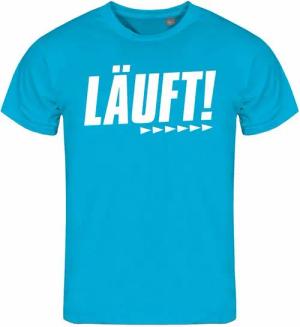 deinshirt Print-Shirt Herren T-Shirt Läuft Funshirt mit Motiv