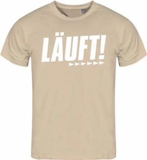 deinshirt Print-Shirt Herren T-Shirt Läuft Funshirt mit Motiv