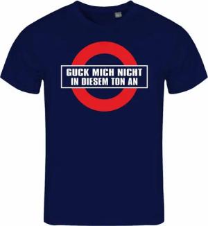 deinshirt Print-Shirt Herren T-Shirt Guck mich nicht in diesem Ton an Funshirt mit Motiv