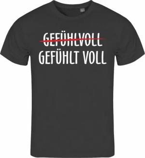 deinshirt Print-Shirt Herren T-Shirt Gefühlt Voll Funshirt mit Motiv