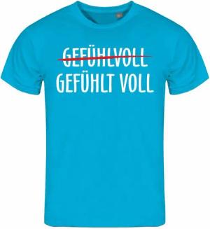 deinshirt Print-Shirt Herren T-Shirt Gefühlt Voll Funshirt mit Motiv