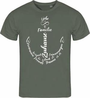 deinshirt Print-Shirt Herren T-Shirt Liebe Familie Anker Funshirt mit Motiv