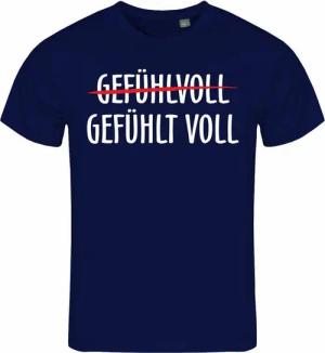 deinshirt Print-Shirt Herren T-Shirt Gefühlt Voll Funshirt mit Motiv