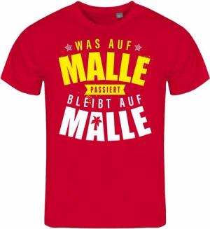 deinshirt Print-Shirt Herren T-Shirt Was auf Malle passiert Funshirt mit Motiv