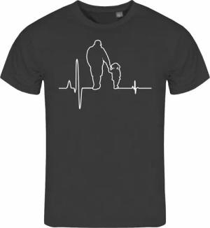 deinshirt Print-Shirt Herren T-Shirt Herzschlag Vater und Tochter Funshirt mit Motiv