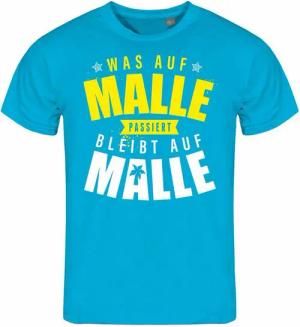 deinshirt Print-Shirt Herren T-Shirt Was auf Malle passiert Funshirt mit Motiv