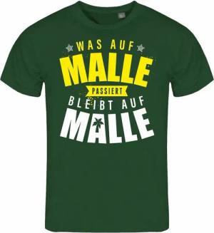 deinshirt Print-Shirt Herren T-Shirt Was auf Malle passiert Funshirt mit Motiv