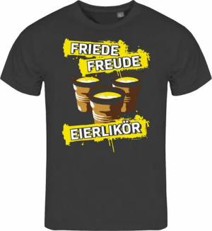 deinshirt Print-Shirt Herren T-Shirt Friede Freude Eierlikör Funshirt mit Motiv
