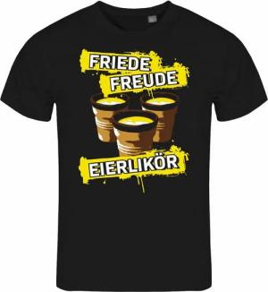 deinshirt Print-Shirt Herren T-Shirt Friede Freude Eierlikör Funshirt mit Motiv