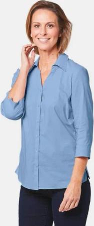 GOLDNER Hemdbluse Stretchbequeme Bluse mit Baumwolle