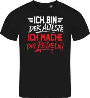 deinshirt Print-Shirt Herren T-Shirt Ich bin der Älteste ich mache die Regeln Funshirt mit Motiv