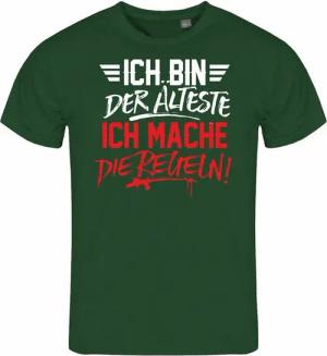 deinshirt Print-Shirt Herren T-Shirt Ich bin der Älteste ich mache die Regeln Funshirt mit Motiv