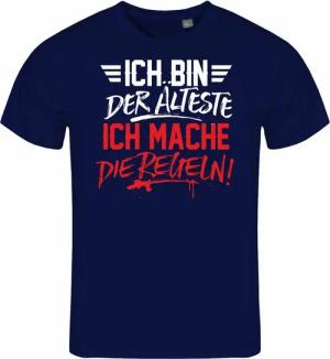 deinshirt Print-Shirt Herren T-Shirt Ich bin der Älteste ich mache die Regeln Funshirt mit Motiv