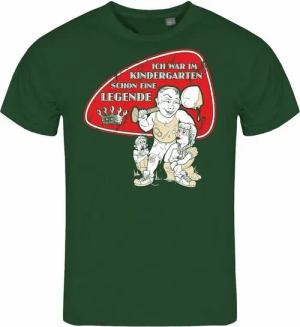 deinshirt Print-Shirt Herren T-Shirt Ich war im Kindergarten schon eine Legende Funshirt mit Motiv