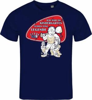 deinshirt Print-Shirt Herren T-Shirt Ich war im Kindergarten schon eine Legende Funshirt mit Motiv