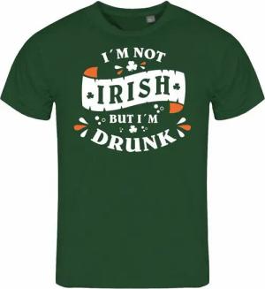 deinshirt Print-Shirt Herren T-Shirt Im not Irish but im drunk Funshirt mit Motiv