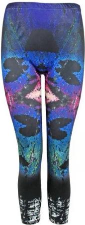 Capelli New York Yogaleggings 7/8 Sort Leggings abstract