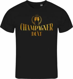 deinshirt Print-Shirt Herren T-Shirt Champagner Diät Funshirt mit Motiv