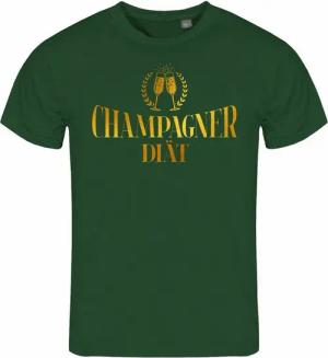 deinshirt Print-Shirt Herren T-Shirt Champagner Diät Funshirt mit Motiv