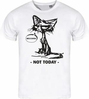 deinshirt Print-Shirt Herren T-Shirt Katze not today Funshirt mit Motiv