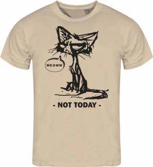 deinshirt Print-Shirt Herren T-Shirt Katze not today Funshirt mit Motiv