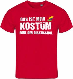 deinshirt Print-Shirt Herren T-Shirt Das ist mein KOSTÜM Ende der Diskussion Funshirt mit Motiv