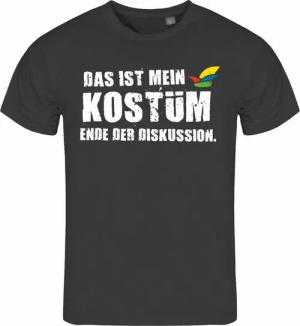 deinshirt Print-Shirt Herren T-Shirt Das ist mein KOSTÜM Ende der Diskussion Funshirt mit Motiv