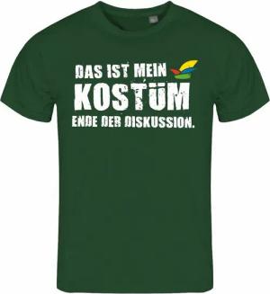deinshirt Print-Shirt Herren T-Shirt Das ist mein KOSTÜM Ende der Diskussion Funshirt mit Motiv
