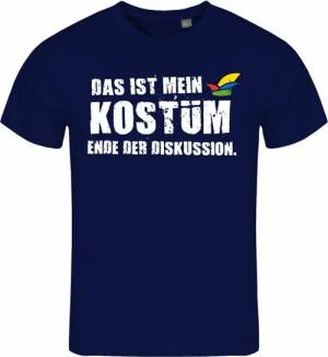 deinshirt Print-Shirt Herren T-Shirt Das ist mein KOSTÜM Ende der Diskussion Funshirt mit Motiv