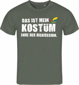 deinshirt Print-Shirt Herren T-Shirt Das ist mein KOSTÜM Ende der Diskussion Funshirt mit Motiv
