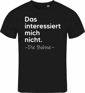 deinshirt Print-Shirt Herren T-Shirt Das interessiert mich nicht. DIE BOHNE Funshirt mit Motiv