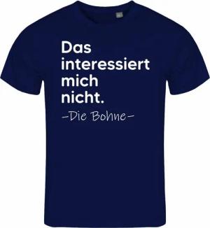 deinshirt Print-Shirt Herren T-Shirt Das interessiert mich nicht. DIE BOHNE Funshirt mit Motiv