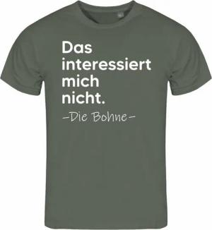 deinshirt Print-Shirt Herren T-Shirt Das interessiert mich nicht. DIE BOHNE Funshirt mit Motiv
