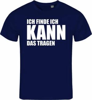 deinshirt Print-Shirt Herren T-Shirt Ich finde ich kann das tragen Funshirt mit Motiv