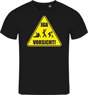 deinshirt Print-Shirt Herren T-Shirt Junggesellenabschied Vorsicht Funshirt mit Motiv
