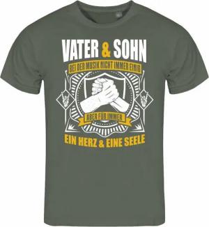 deinshirt Print-Shirt Herren T-Shirt Vater und Sohn ein Herz und eine Seele Funshirt mit Motiv