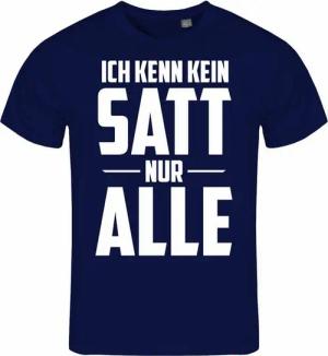 deinshirt Print-Shirt Herren T-Shirt Ich kenn kein satt nur alle Funshirt mit Motiv