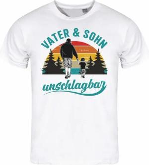 deinshirt Print-Shirt Herren T-Shirt Vater und Sohn Unschlagbar Funshirt mit Motiv